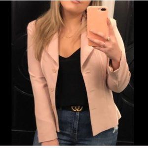 Neiman Marcus Blush Blazer